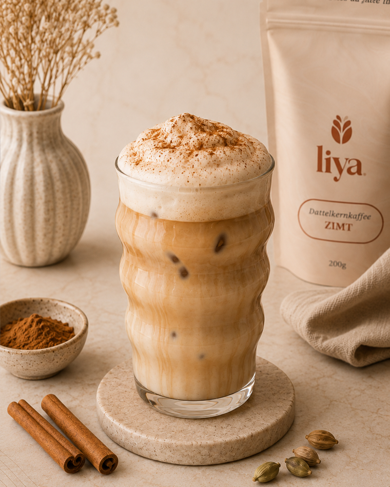 Liya Cinnamon Cloud Rezept mit Milchschaum und Zimt