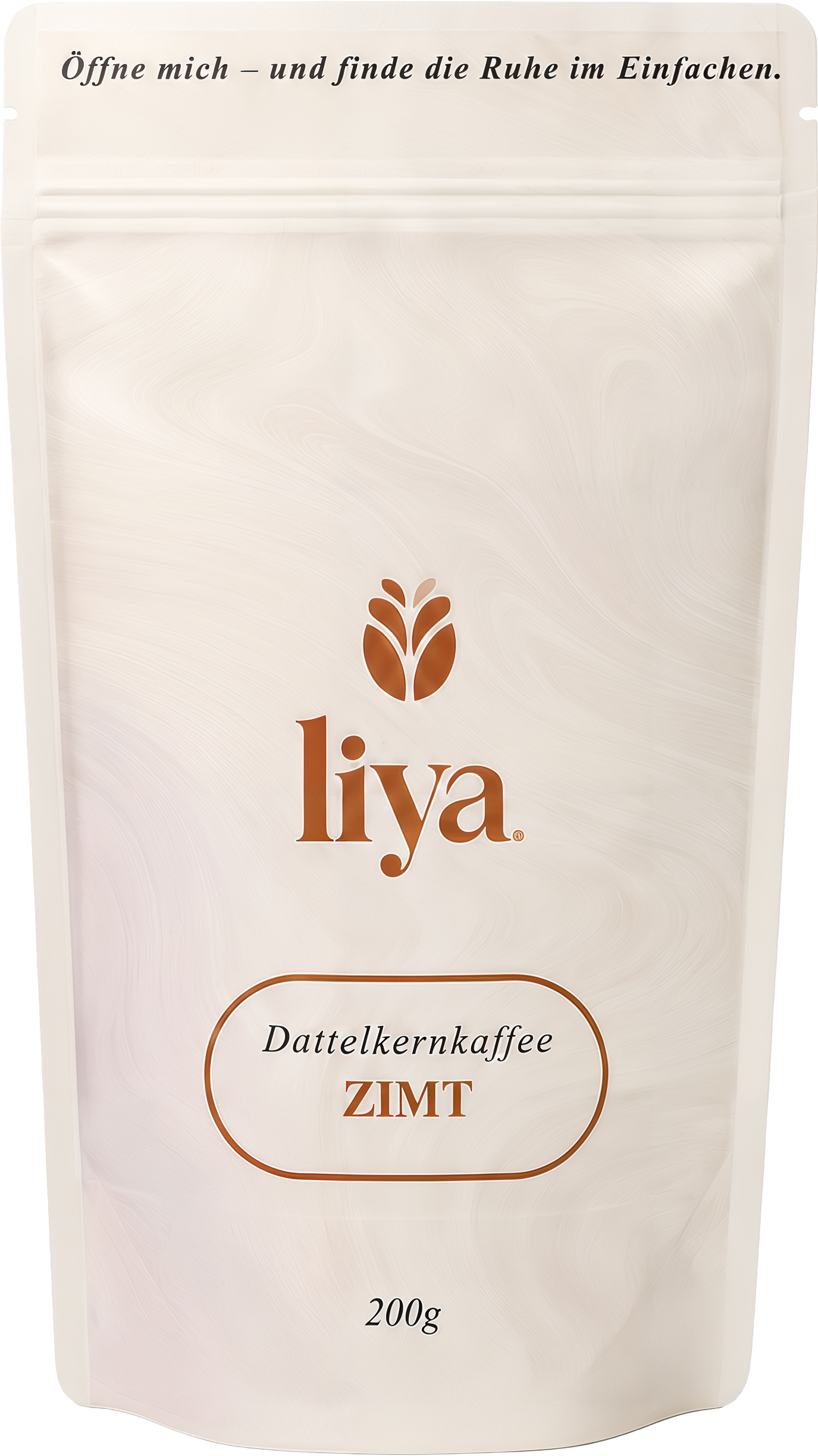 Liya Zimt Dattelkernkaffee freigestellt