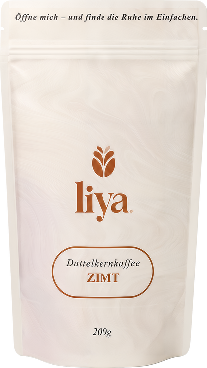 Liya Zimt Dattelkernkaffee freigestellt